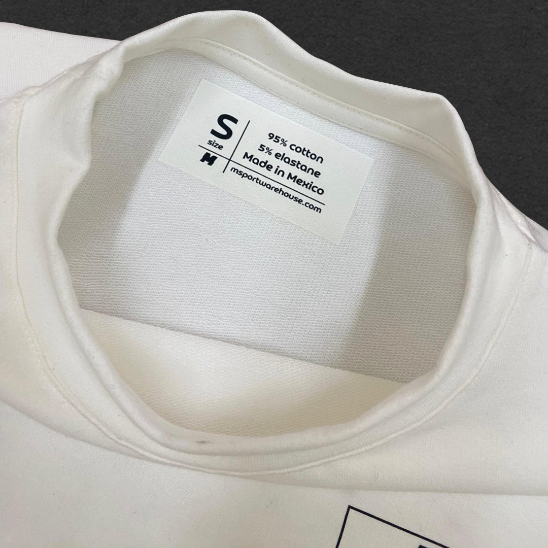 cotton oversized t-shirt neck