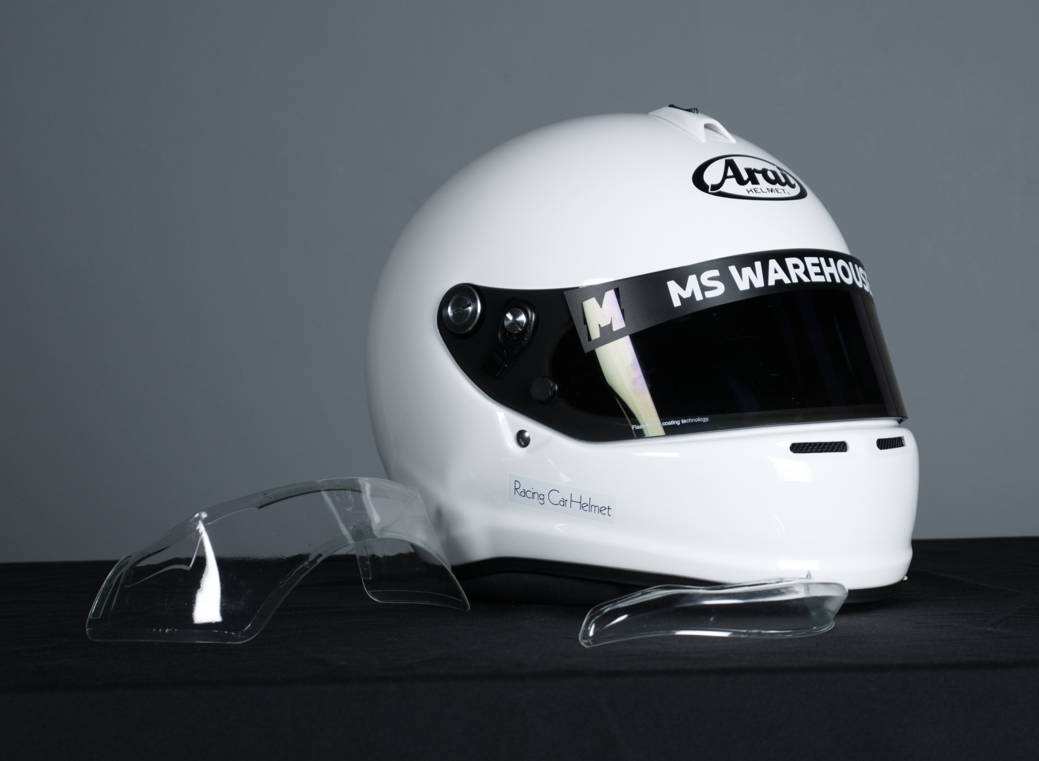 Arai GP-6S Racing Helmet + Dark visor + Clear wings – MS Warehouse