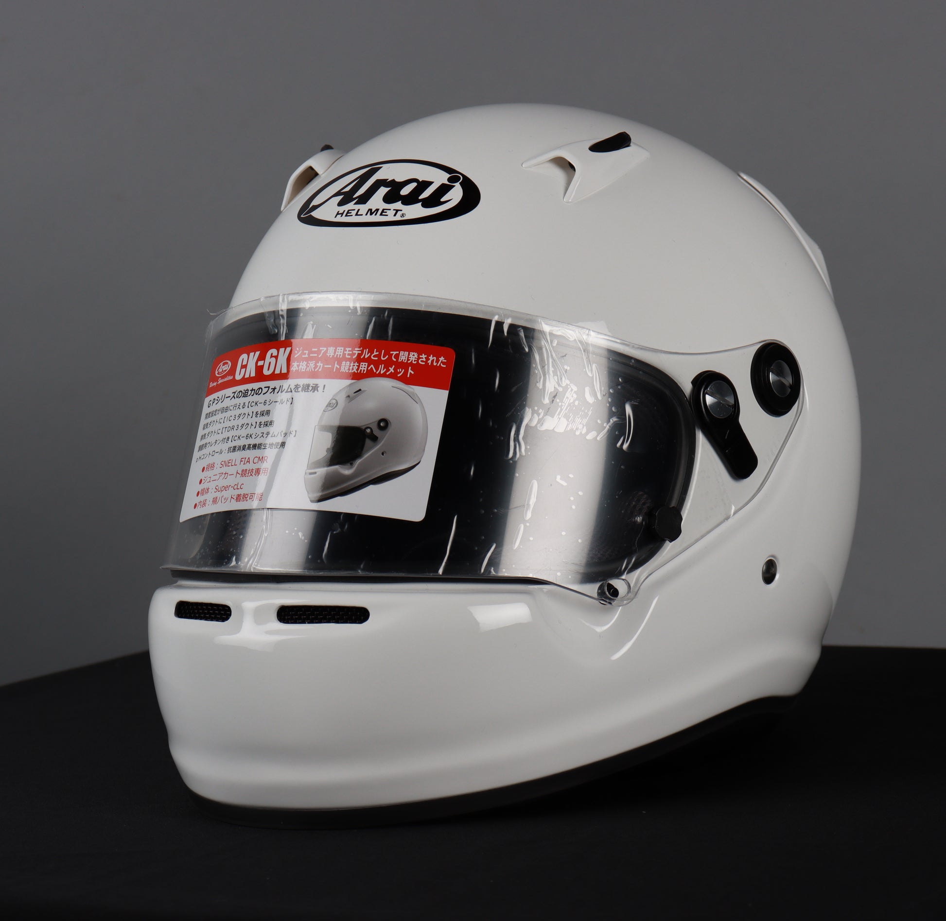 Arai CK-6 Karting helmet side Mexico